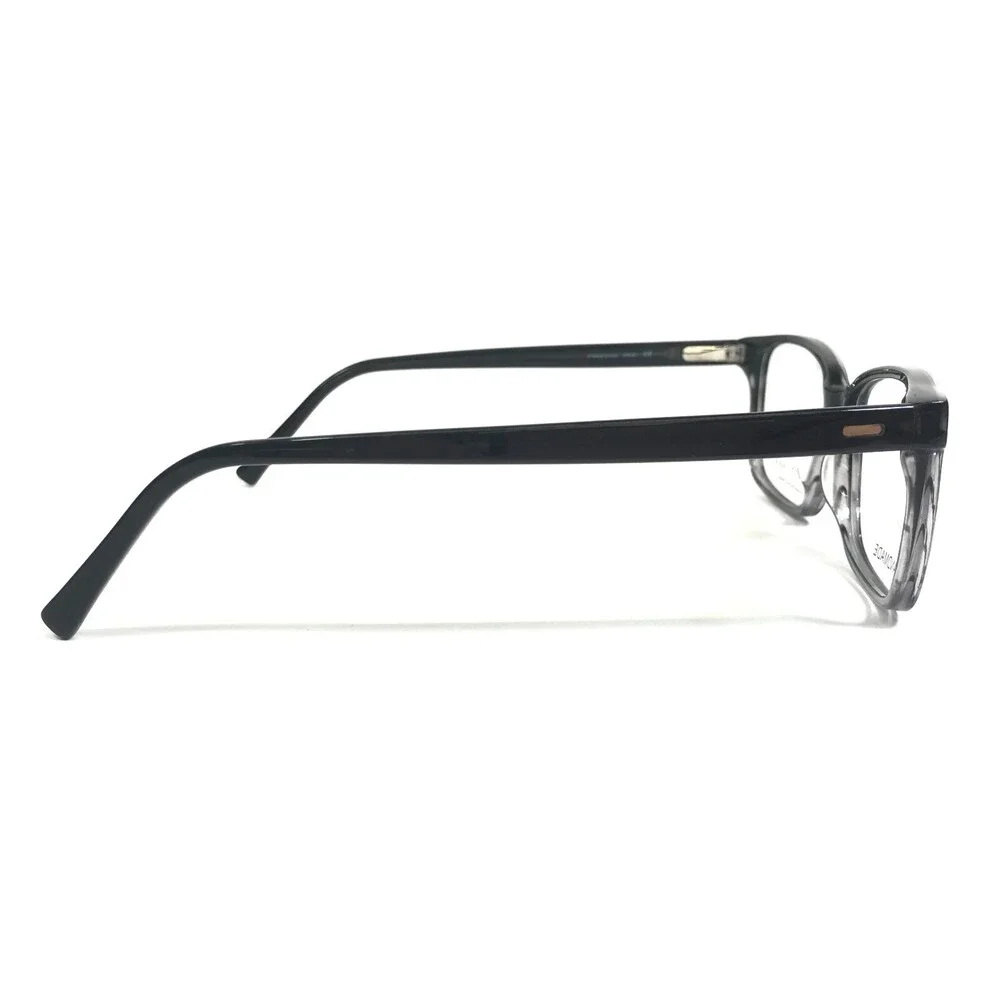 Fregossi Eyeglasses Frames 466 Grey Fade Black Square Full Ri 55-17-145